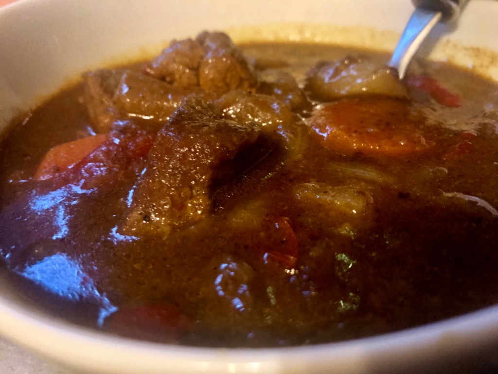 A delicious thick stew in the tradition of Japanese Beef Curry.